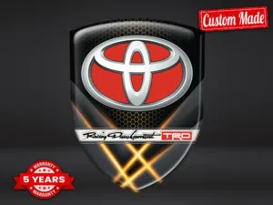 Toyota Étiquette Étanche Résistante Pro Minimaliste